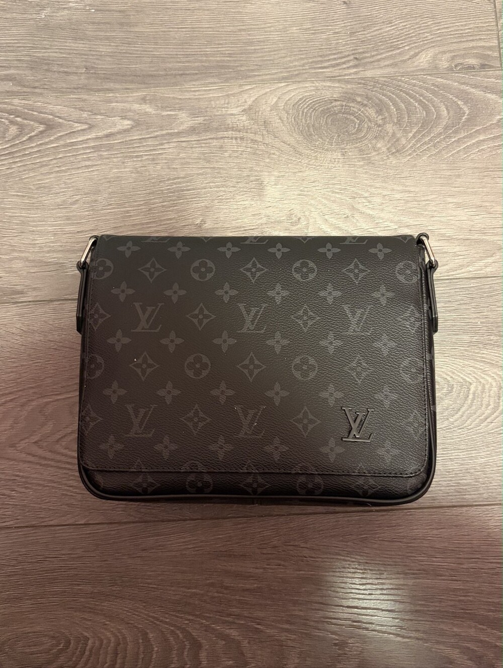 Louis Vuitton Black Monogram Messenger Bag